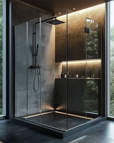 Shower Cubicles - Architectural Glass Solutions by Vistta Glass